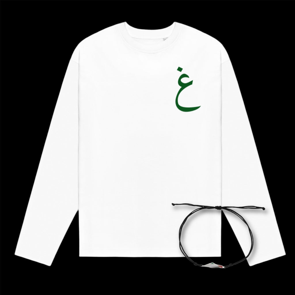 PACK Manches longues "GAZA" + Bracelet Palestine